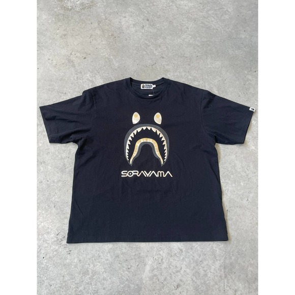 Bape Sorryama Black Tee Size XL